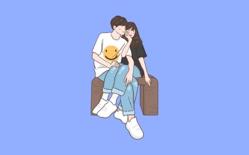Tranh chibi - quà sinh nhật độc đáo và dễ thương.
