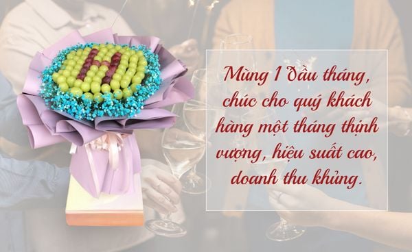 Gửi tặng lời chúc đầu tháng cho đối tác để cảm ơn những tin tưởng trong thời gian vừa qua