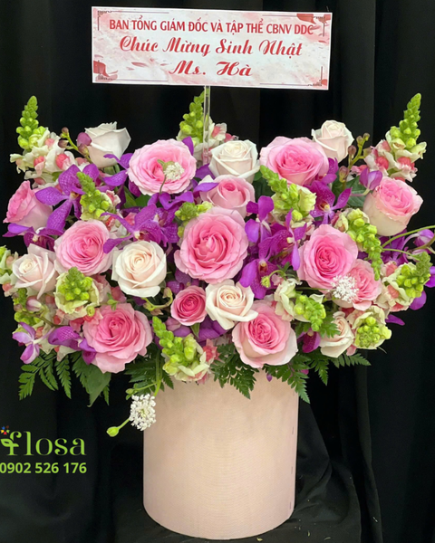 Hộp Hoa Tươi: Hộp Hoa Chung Tình - HH86 | Flosa