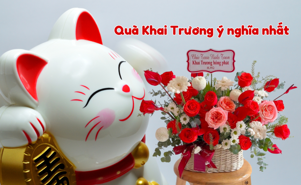 20+ Quà khai trương ý nghĩa may mắn chúc mừng tài lộc, ấn tượng nhất 2026