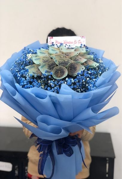 Bó Hoa Tiền Blue Ocean - BT31