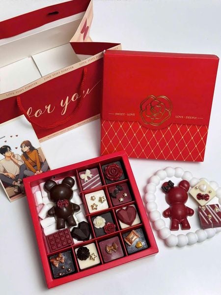  Hộp Chocolate Gấu - HCCL15 - Quà Tặng Tình Yêu 