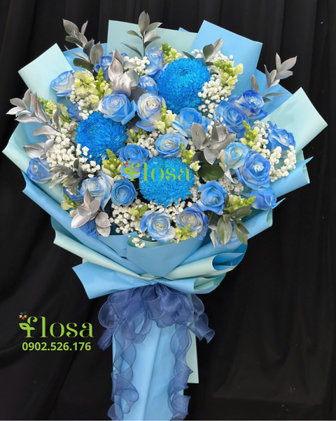Hoa Bó Dài: Bó Hoa Sky  - HBD320