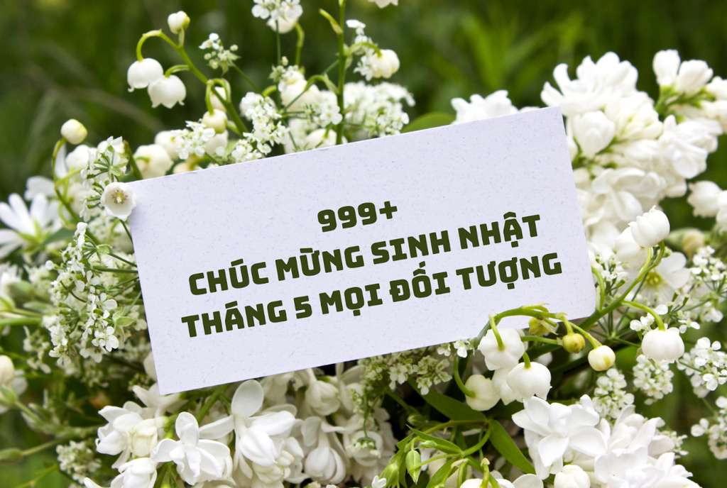 99+ Lời Chúc Mừng Sinh Nhật Tháng 5 Cho Mọi Đối Tượng Mới 2026
