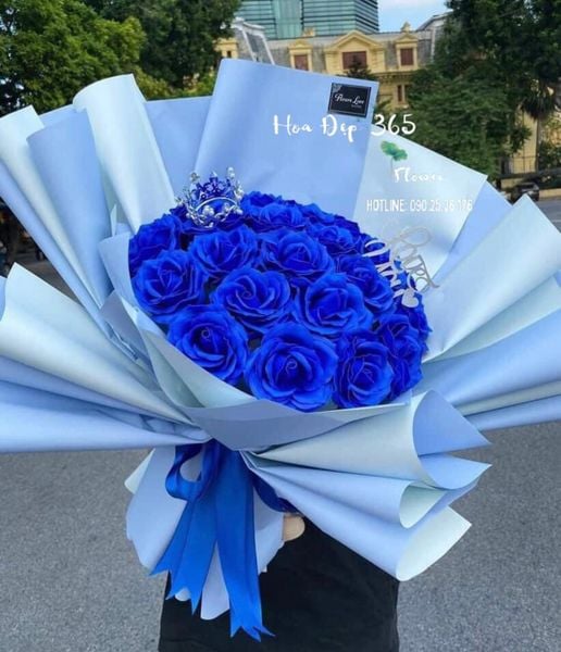 Bó hoa hồng sáp tặng 20/11