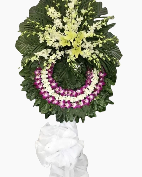 Hoa Chia Buồn: Vòng Hoa Viếng Tang Lễ - HTL132 - Vòng Hoa Tang Lễ