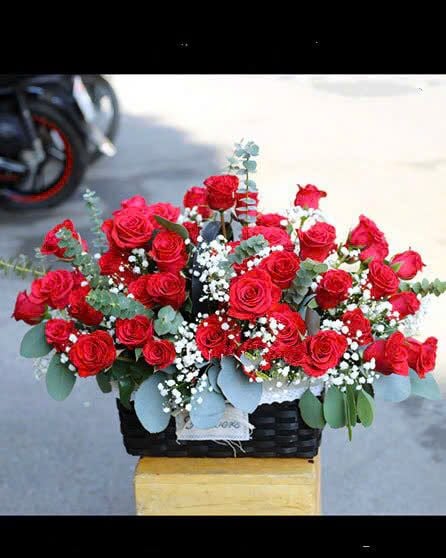 Giỏ Hoa Để Bàn Phát Tài - HG41