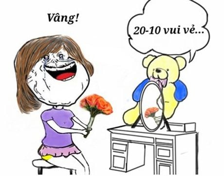 Chẳng còn ai thương lấy mình ngoài chính bản thân, huhu.