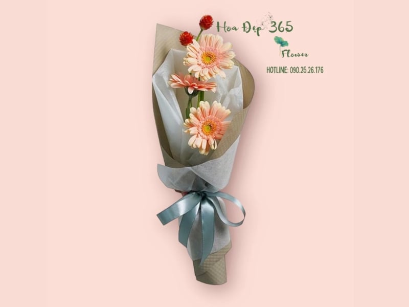 Bó Hoa Đồng Tiền - Adorable Smile - HBD65 - Hoa tặng mẹ