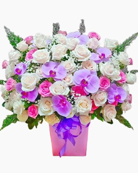 Hoa Tặng Người Yêu: Hộp Hoa Yêu Thương - HCH117