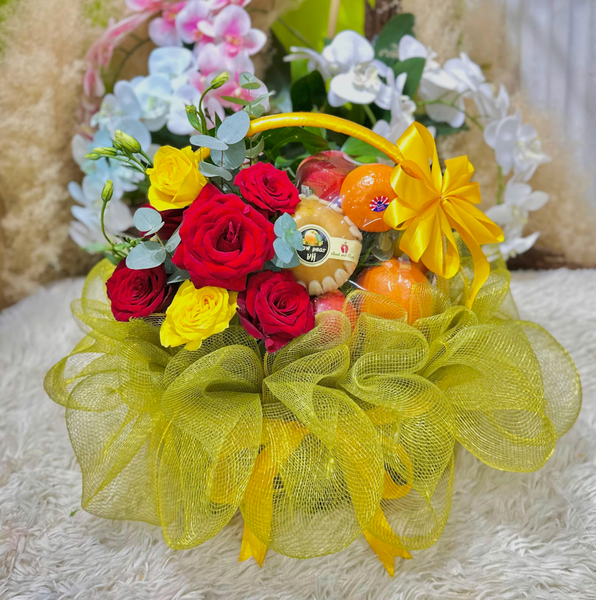 Giỏ Trái Cây: Giỏ Trái Cây Mùa Hè - GTC01 | Flosa