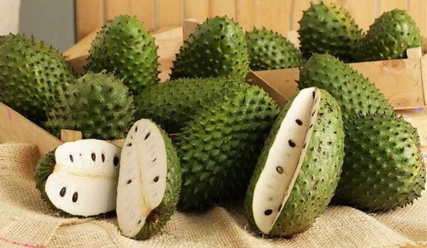 Trong mâm ngũ quả, mãng cầu mang ý nghĩa cầu mong một năm làm ăn suôn sẻ.