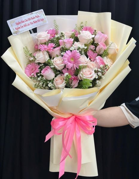Hoa Bó Dài: Bó Hoa Ngọt Ngào Dịu Êm - HBD369