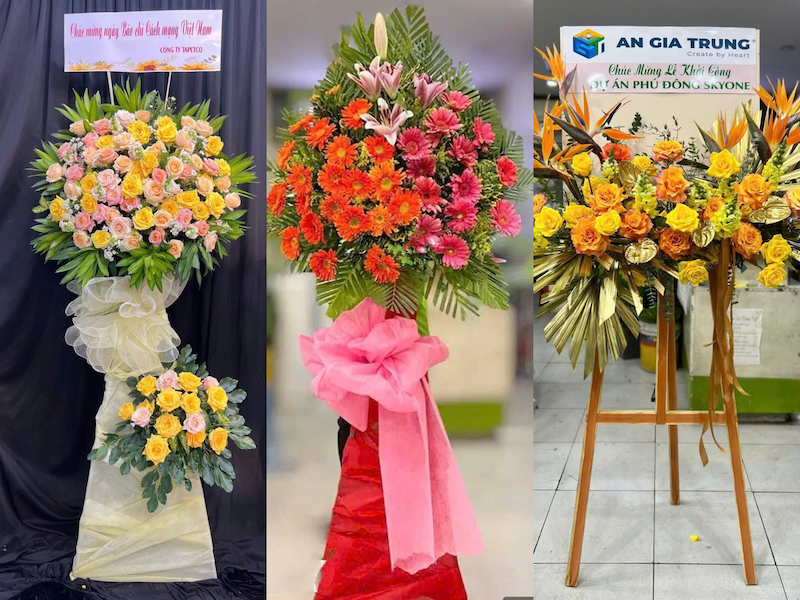 Các mẫu hoa khai trương sang trọng chỉ từ 600k tại Flosa