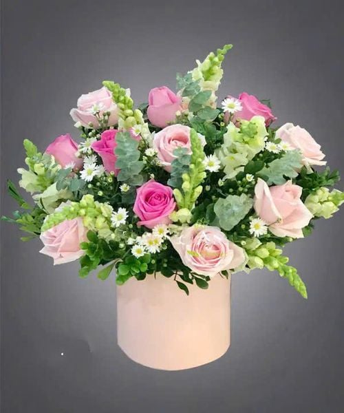 Hộp Hoa Tươi: Hộp Hoa Yêu Thương - HH35