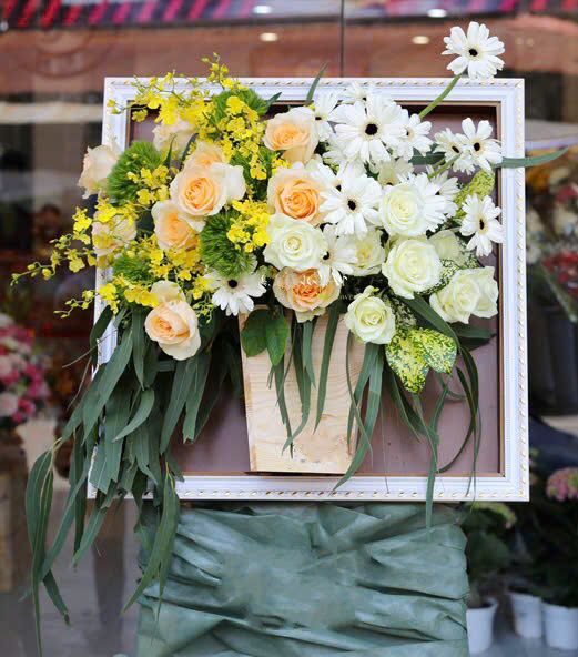 Tranh Hoa Tươi: Kệ Hoa Thắng Lợi - TH19