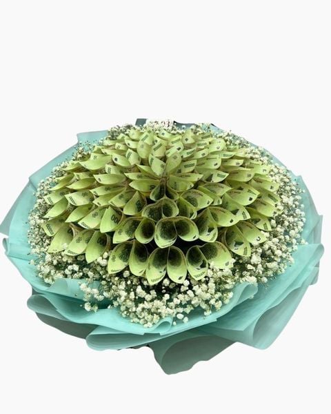 Hoa Tiền: Bó Hoa Giấc Mơ Màu Xanh - Hoa 20/10 - HB91