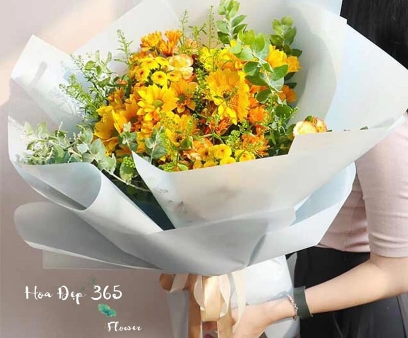 Hoa chia tay đồng nghiệp Autumn Melody - HBT54 -