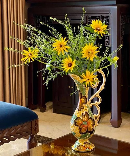 cắm hoa dã quỳ đẹp