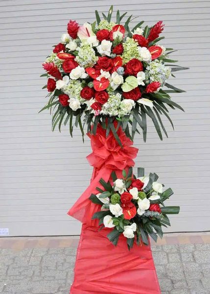 Hoa Chúc Mừng: Lẵng Hoa Khai Trương Rising - HCM37