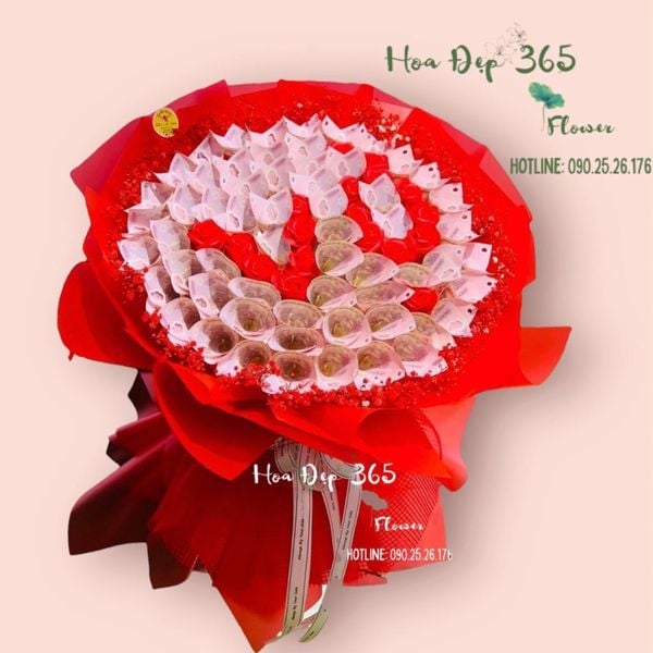 Bó hoa 50K đủ làm cho cuộc sống đáng yêu hơn!
