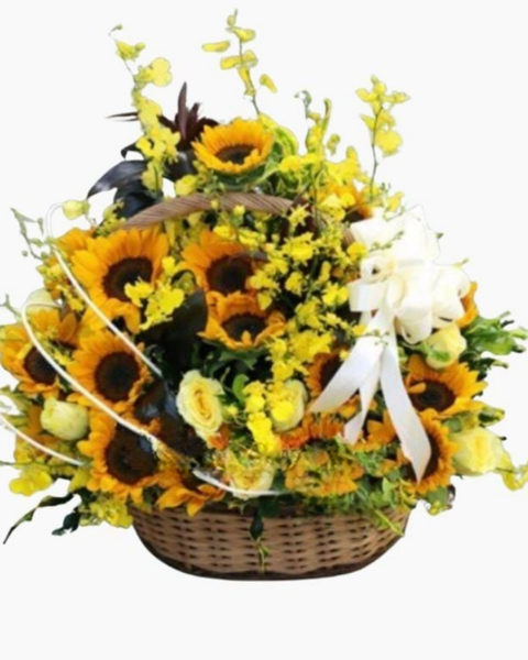 Giỏ Hoa Khai Trương: Giỏ Hoa Paradise - HG05 - Quà Tặng Thầy Cô Ý Nghĩa 20/11