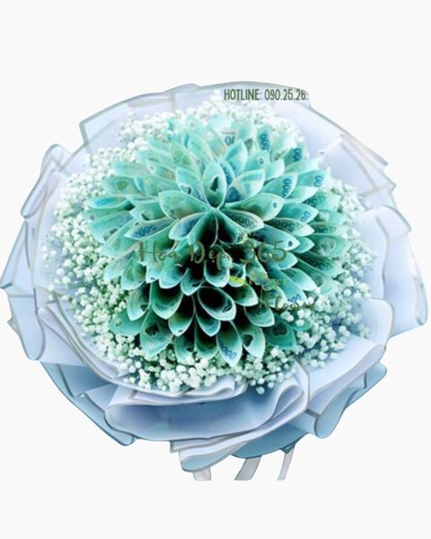 Hoa Tiền 500K: Hoa Bó Tiền 500k - BT02 - Hoa 20/10