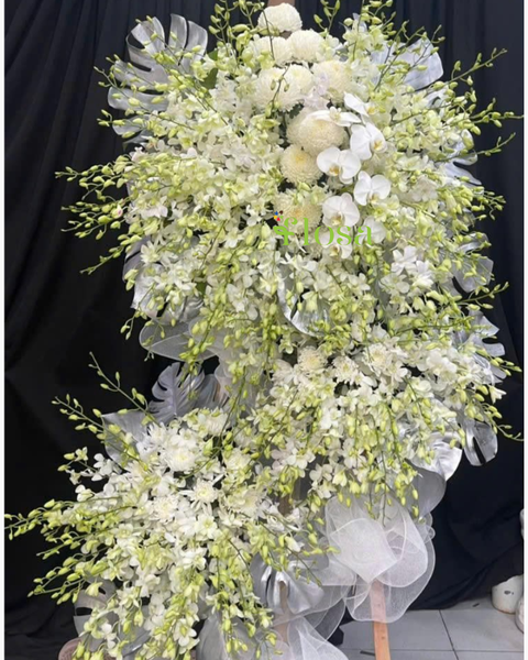Hoa Chia Buồn: Suối Hoa Tiễn Biệt - HTL157 | Flosa