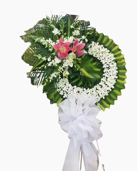  Hoa Đám Tang Giá Rẻ - HTL126 - Hoa Tang Lễ 