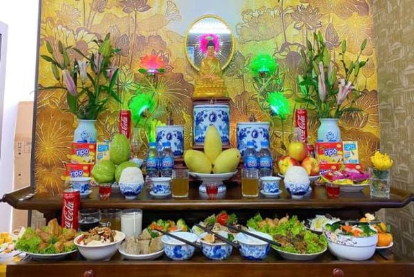 Văn khấn rằm tháng 7 cho mâm cúng Phật tại nhà