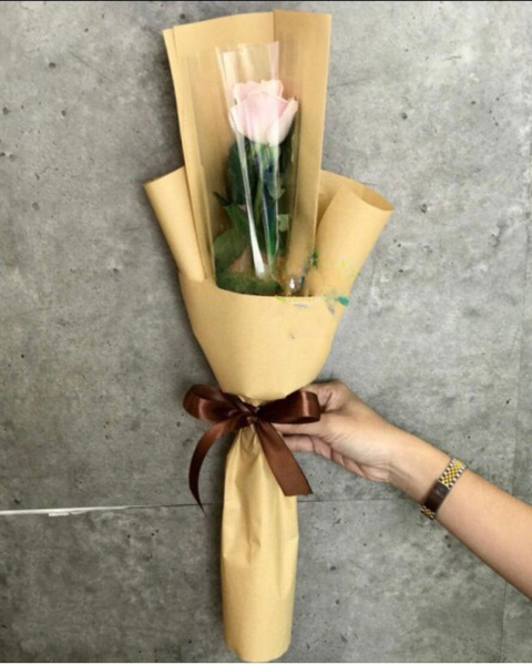 Hoa Bó Dài: Pastel Một Bông - HBD80