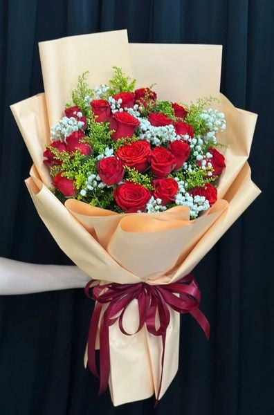 Hoa Bó Dài: Bó Hoa Nồng Say Yêu Thương - HBD370
