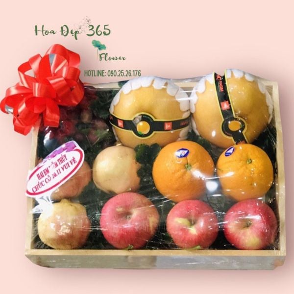 Giỏ trái cây làm quà tặng mẹ 20/10, tặng cô giáo 20/11