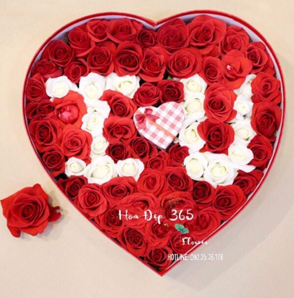 Hộp Hoa I Love You