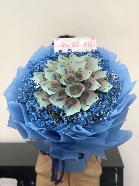  Bó Hoa Tiền Blue Ocean - BT31 - Hoa 8/3 