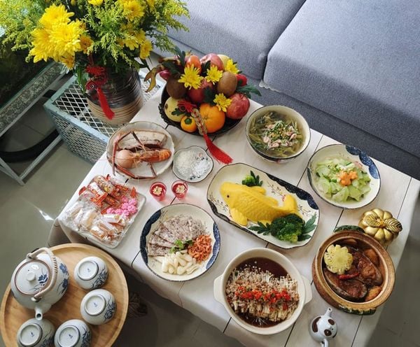 Mâm cúng ông Táo đơn giản miền nam đúng lễ nghi