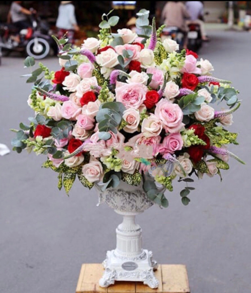 Hoa Cắm Bình: Bình Hoa Hạnh Phúc - HCB37 - Hoa Trưng Tết