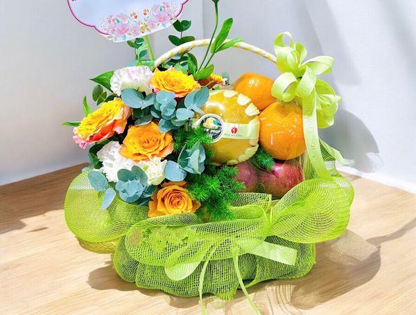 Giỏ Trái Cây: Giỏ Trái Cây Khai Trương Nhập Khẩu - GTC124