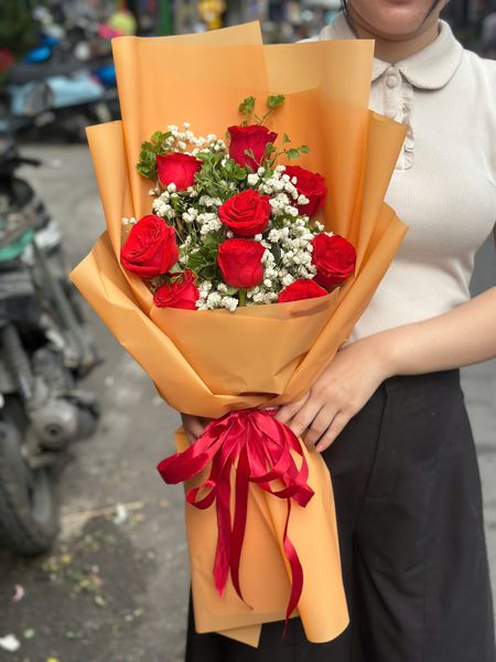  Đỏ Thắm - HBD166 - Hoa 8/3 