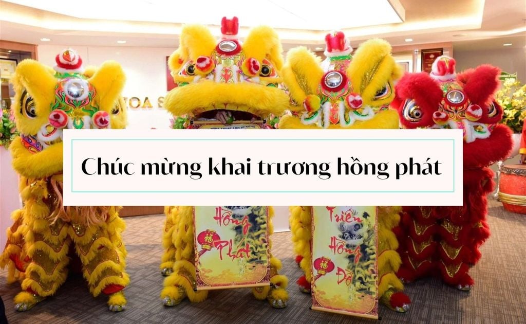 999+ Lời Chúc Mừng Khai Trương Hay Nhất, Hồng Phát 2026