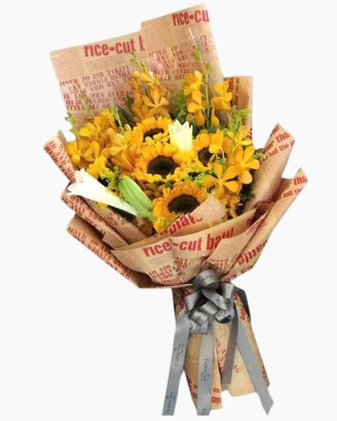 Hoa Bó Dài: Bó Hoa Niềm Vui Mới - HBD168