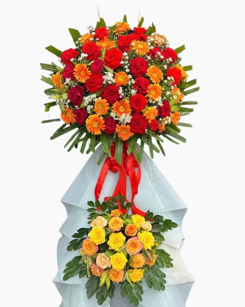 Hoa Khai Trương: Kệ Hoa Khai Trương Điệu Valse Mùa Xuân - HCM56