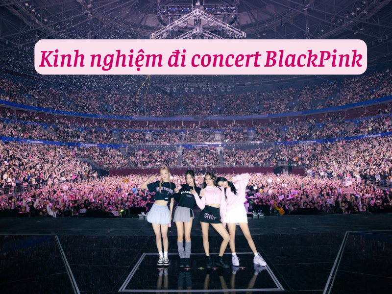 Kinh nghiệm đi concert BlackPink 2026: Cần chuẩn bị gì?