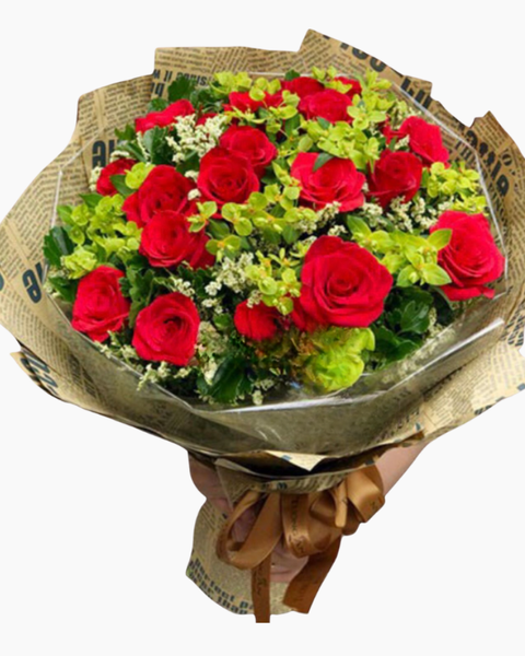 Hoa Bó Tròn: I'm Yours - HBT15 - Hoa 20/11 Tặng Chồng là Thầy Giáo