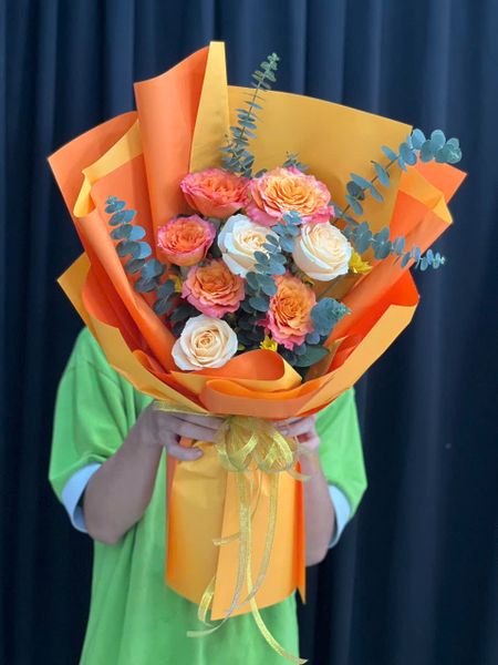 Hoa Bó Dài: Bó Hoa Giao Hòa Rực Rỡ - HBD209