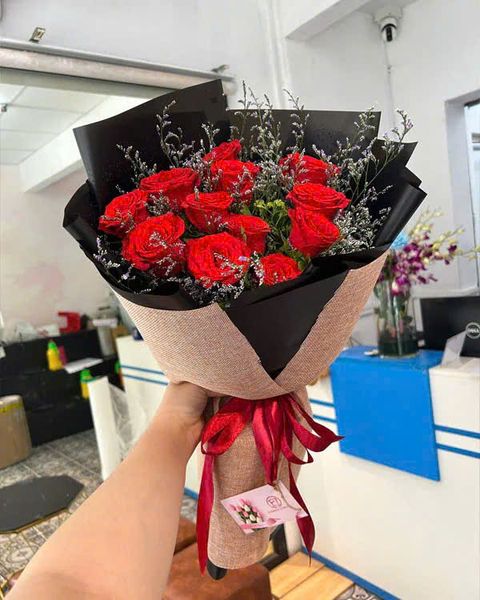  Bó Hoa Hồng Đỏ Tình Yêu - HBD05 