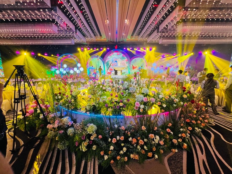 Hoa sự kiện đẹp tại Flosa