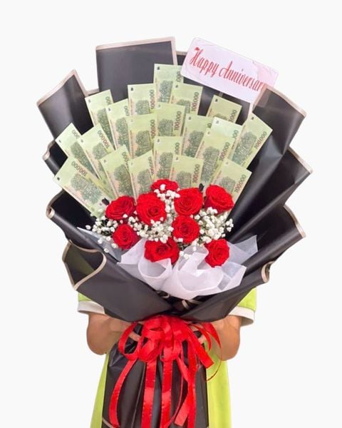 Hoa Tiền: Bó Hoa Ngàn Lời Yêu Thương - Hoa 20/10 - HBT89