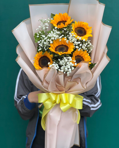Hoa Bó Dài: Bó Hoa Tốt Nghiệp Thành Công - HBD243