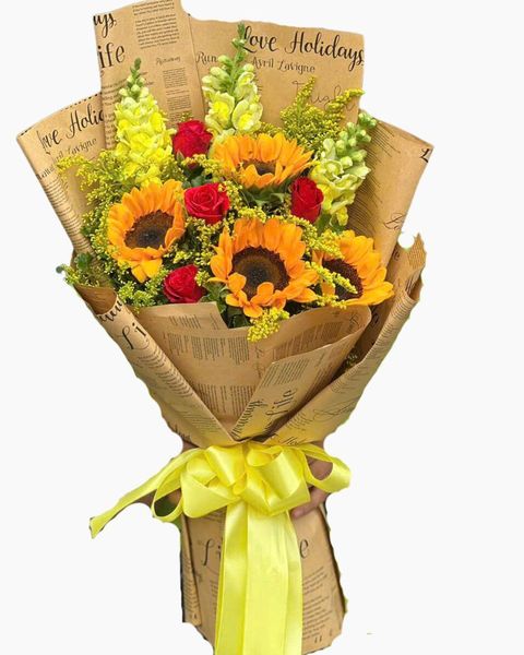 Hoa Bó Dài: Bó Hoa Rạng Rỡ Thành Công - HBD245